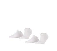 ESPRIT Uni Multipack W Sn coton unies lot de 2 paires, Chaussettes basses Femme, Blanc White 2000, 39-42