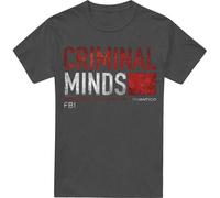 Esprits criminels - T-shirt Homme/Femme Unie TV17548 (3XL) (Charbon de bois)