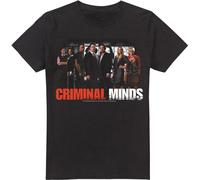 Esprits criminels - "The Brain Trust" T-shirt pour homme TV5599 (3XL) (Noir)
