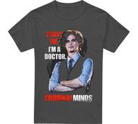 Esprits criminels - "Trust Me" T-shirt Homme/Femme Unie TV17626 (3XL) (Charbon de bois)
