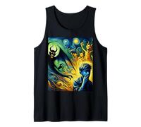 Esprits tourmentés Enfant Van Gogh Nuit étoilée Halloween Débardeur