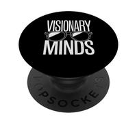 Esprits visionnaires Créativité Innovation Esprit Entrepreneur PopSockets PopGrip Adhésif