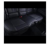 ESPYN Ensemble Housses Siège Housse Siège Voiture en Cuir PU, Coussin Véhicule Universel, Tapis Protection Chaise Antidérapant, Imperméable(Rear Black Line 1)