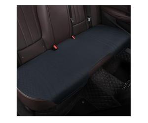 ESPYN Ensemble Housses Siège Housses Siège Voiture Coussin en Cuir pour Volvo S40 pour S60 S80 pour S90 XC40 pour XC60 pour XC90 pour V60 pour V90 V90CC(Navy Blue-Back Row)