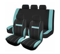 ESPYN Ensemble Housses Siège Housses Siège Voiture Universelles pour La Plupart des Voitures SUV Camion Van Arrière Intérieur avec 3 Fermetures À Glissière(Mint Set)