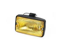 ESPYN Phares Antibrouillard Voiture Pour Peugeot 205 Pour GTI Pour CTI 106 306 Mi16 H3 Feu Antibrouillard Avant DRL Lampe De Conduite Spot Accessoires Voiture(Yellow-1pcs)