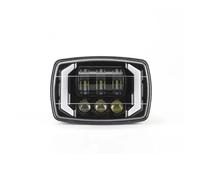 ESPYN Phares Avant Moto Phare LED Carré 10Cm 1 Pièce Pour Moto Phare Angel Eye Chariot Voiture Lampe Travail Ensemble D'éclairage Étanche