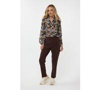 Esqualo Trousers Chino City Chocolate Taille: 44 | Pantalons droits Outlet | Femme | Marron