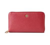 Esquire Porte-Monnaie Alexandria 69 Zip Around Wallet Red Rouge foncé