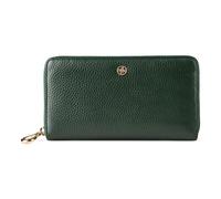 Esquire Alexandria Porte-monnaie Protection RFID Cuir 19 cm vert