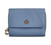 Esquire Alexandria Porte-monnaie Protection RFID Cuir véritable 10 cm bleu