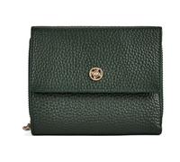 Esquire Alexandria Porte-monnaie Protection RFID Cuir véritable 11.5 cm vert