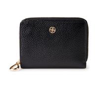 Esquire Porte-monnaie Alexandria - Cuir 12,5 cm - Protection RFID - Noir