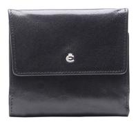 Esquire boîte viennois Toscana Leather Wallet Black