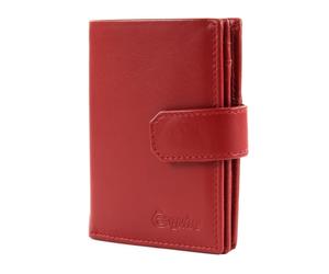 Esquire Bourse Silk Wallet Vertical S Red