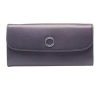 Esquire Cuir Porte-Monnaie Viktoria Ladies Long Wallet Black Noir