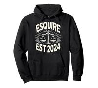 Esquire est 2024 Nouvel Avocat Examen de l'obtention du diplôme de la faculté de Droit Sweat à Capuche