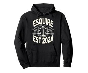 Esquire est 2024 Nouvel Avocat Examen de l'obtention du diplôme de la faculté de Droit Sweat à Capuche