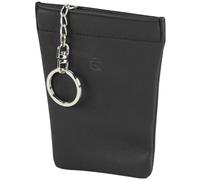 Esquire Étui à clés Logo en cuir 9 cm noir