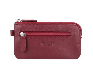 Esquire Étui à clés Viktoria en cuir 12 cm rouge