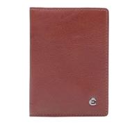 Esquire Étui pour carte de crédit marron en cuir pour homme - Toscana Creditcard Case 219941