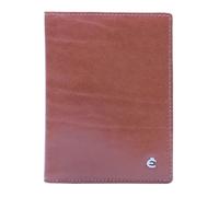 Esquire Étui pour carte de crédit marron en cuir pour homme - Toscana Wallet 219997