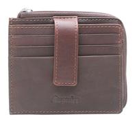 Esquire étui pour carte de crédit Oslo Dallas RFID Case Brown