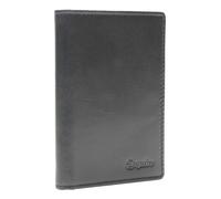 Esquire étui pour carte d'identité New Silk Passport Card Holder Black