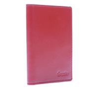 Esquire étui pour carte d'identité New Silk Passport Card Holder Red