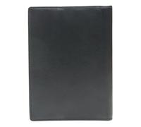 Esquire Étui pour carte d'identité noir en cuir pour femme et homme - Logo ID Card Case 198273
