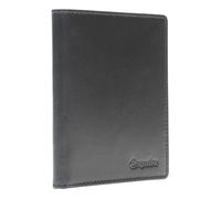 Esquire Étui pour carte d'identité noir pour femme et homme New Silk Passport Card Case 262394