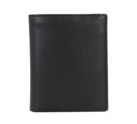 Esquire Frankfurt Porte-monnaie Protection RFID Cuir 9.5 cm noir