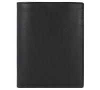 Esquire Frankfurt Porte-monnaie Protection RFID Cuir 9.5 cm noir