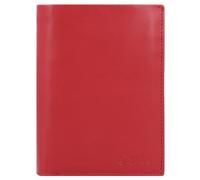Esquire New Silk Porte-monnaie en cuir 9 cm rouge