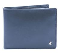 Esquire Harry Porte-monnaie en cuir 12 cm bleu