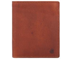 Esquire Porte-monnaie Dallas RFID cuir 9,5 cm brun