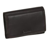 Esquire Porte-monnaie Duo en cuir 11 cm brun