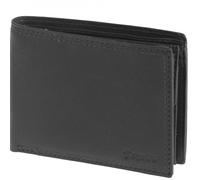 Esquire Porte-monnaie Duo en cuir 12 cm noir