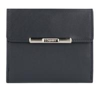 Esquire Porte-monnaie Helena cuir RFID 10,5 cm bleu