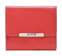 Esquire Porte-monnaie Helena en cuir 10 cm rouge