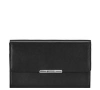 Esquire Porte-monnaie Helena en cuir 18 cm noir