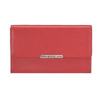 Esquire Porte-monnaie Helena en cuir 18 cm rouge