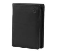 Esquire porte-monnaie Logo Leather Wallet Black