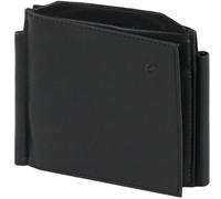 Esquire Porte-monnaie Logo V en cuir 11 cm noir