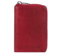 Esquire Porte-monnaie Oslo Texas RFID cuir 8 cm rouge