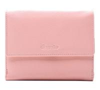 Esquire Porte-monnaie rose en cuir pour femme Viktoria Wallet With Flap Apricot Blush 270759