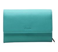 Esquire Porte-monnaie turquoise en cuir pour femme - Peru Ladies Purse Turquoise 290033