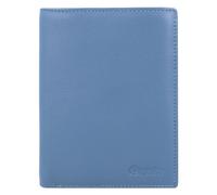 Esquire Porte-monnaie Viktoria RFID cuir 10 cm bleu