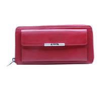 Esquire portefeuille Helena Zip Around Wallet Red