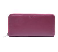 Esquire portefeuille Viktoria Zip Around Wallet Bordeaux